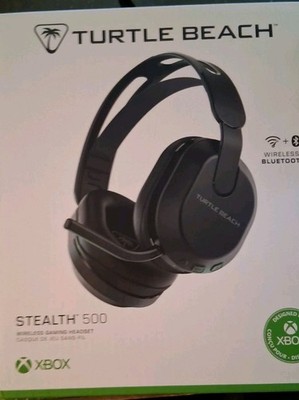 New Turtle Beach Stealth 500 Black TBS-2103-05 Wireless Gaming Headset 