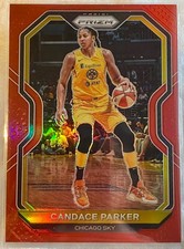 2021 PANINI PRIZM RED Candace Parker 76 Sky LTD 131/299 NEW 🏀protector