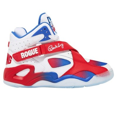 Patrick Ewing Athletics Mens 1EW02646-125 ROUGE White Red Blue Gradient Sneakers