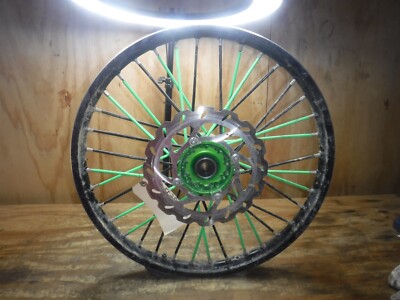 2018 Kx250f Front Wheel Rim Hub Spokes Complete