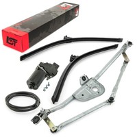 Scheibenwischer GestäNge Vorne Mit Motor Schlauch FüR Audi A6 4B C5 2001-2005