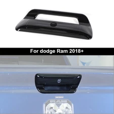 Black Rear Door Tailgate Handle Decor Cover Trim for Dodge Ram 1500 Accessories 