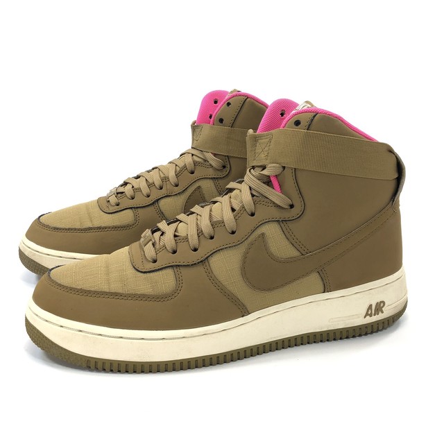 nike air force 1 high top tan