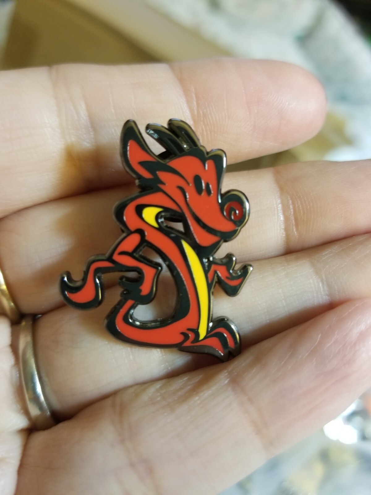 Mushu Dragon Mulan Cuties Mystery Disney Pin 119541