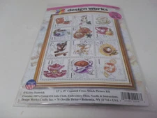Design Works TEA TIME  Counted Cross Stitch Kit  12" x15"
