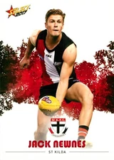 2017 St Kilda Saints AFL Select Footy Stars Card - Jack Newnes