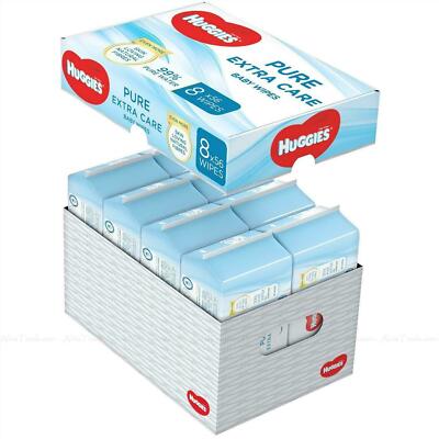 Huggies Pure Extra Care Baby Wipes Huggies Pure Wipes 56pcs (11