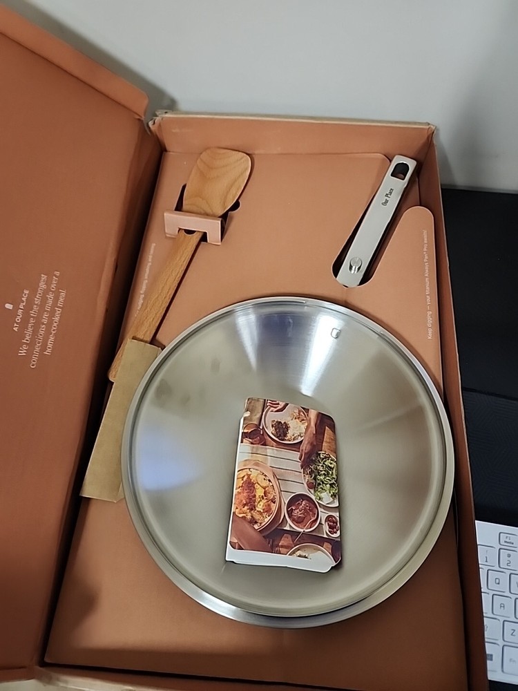 Our Place Titanium Always Pan Pro Chrome 2.9QT / 2.75L SW1