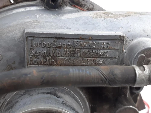 35242093F Turbocompresor para CHRYSLER VOYAGER (RG) 2.5 CRD SE 2001 6642833 - Imagen 3 de 9