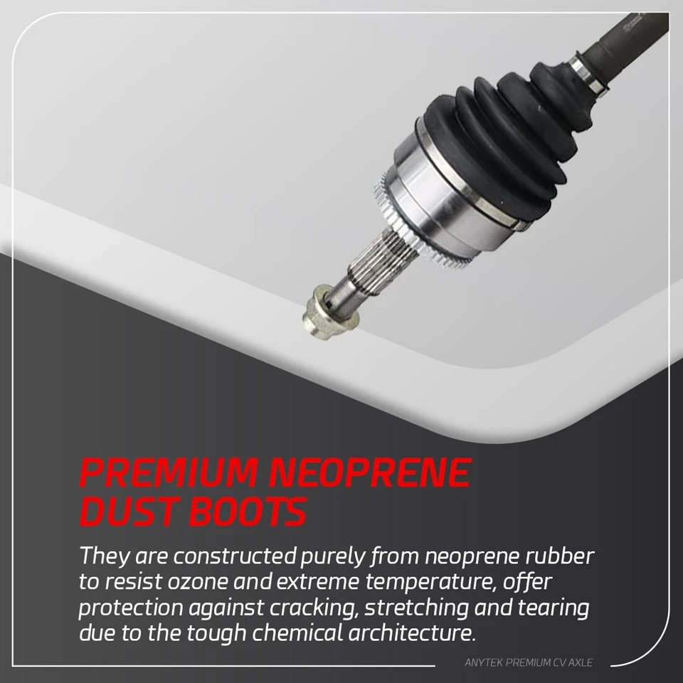 Pair Front CV Axle Shaft for 2005 2006-2013 Land Rover LR3 LR4 Range Rover Sport - Изображение 3 из 4