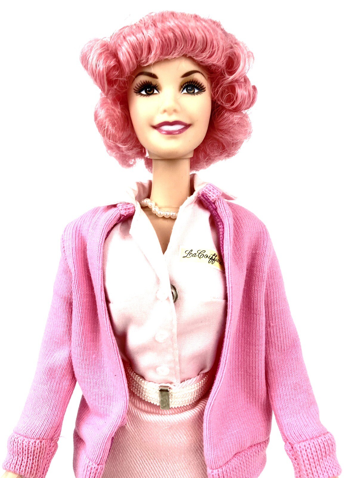 Barbie Grease Frenchy Doll Pink Label 30 Years 2007 Mattel Pink Hair