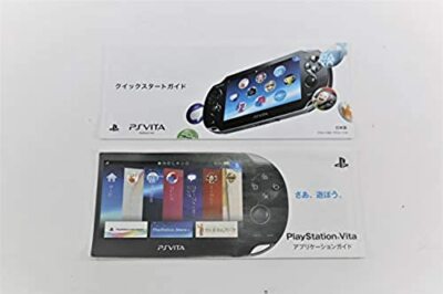 CUH-1000AB01・1100AB02・1100AB01 SONY PlayStation PS Vita PCH-1100AB01 Crystal Black Boxed