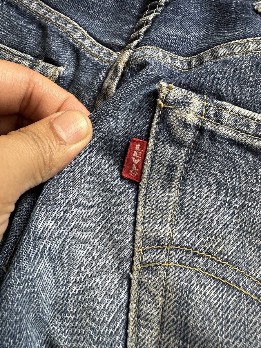 LVC Levi's 702 Buckleback Big E 30x36 Selvedge Denim J22