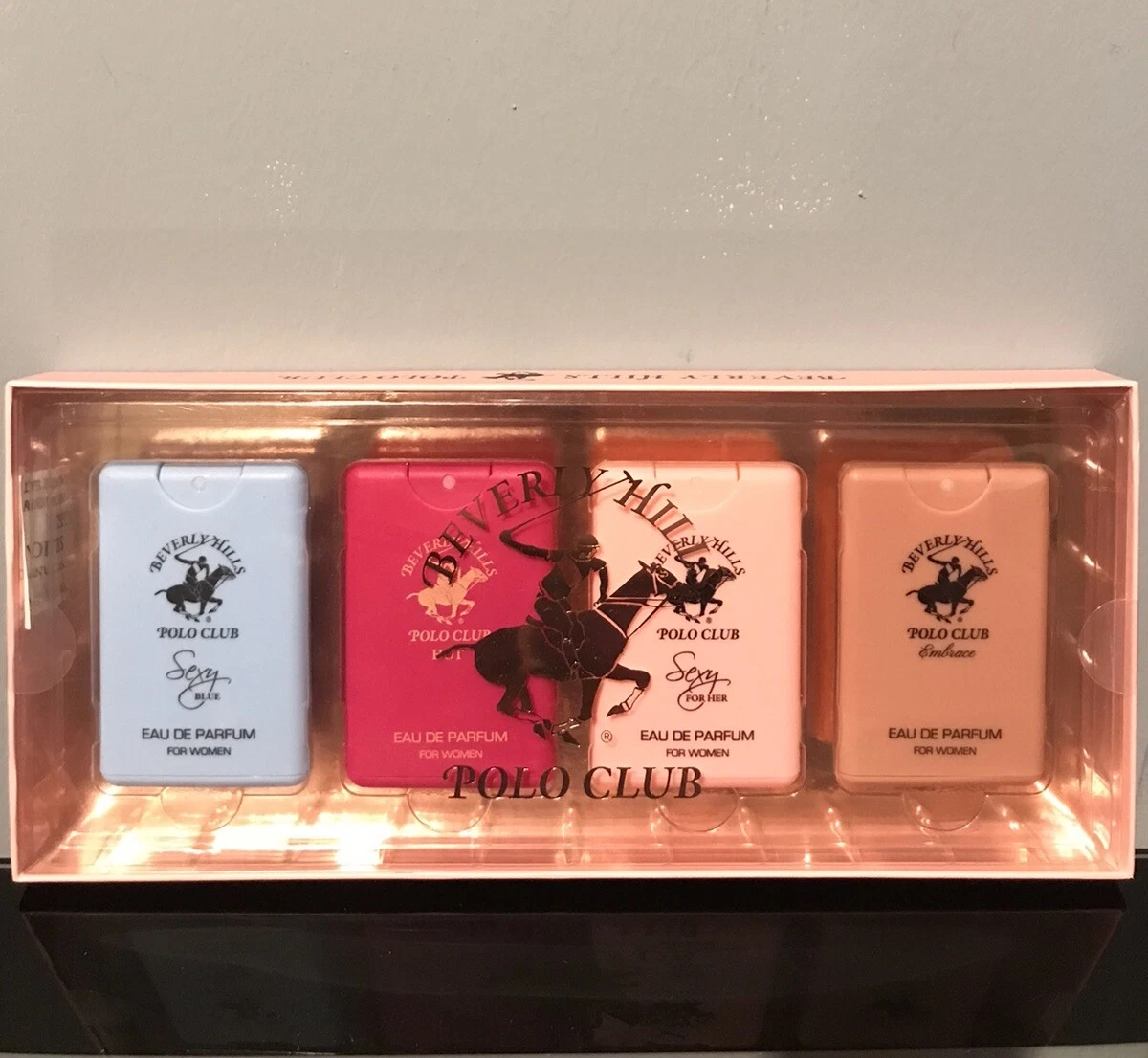 Polo top pocket perfume