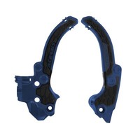 Acerbis X-Grip Rahmenprotektoren Schutz Blue Black FüR Husqvarna TC 50 2024-2025