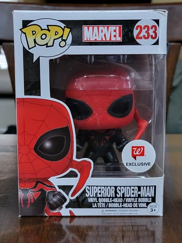 Funko Pop! #233 Superior Spider-Man Walgreens exclusive sticker Marvel