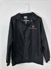 PRIMITIVE x NARUTO SHIPPUDEN ITACHI Collab BLACK SNAP JACKET TEEN XL NWOT