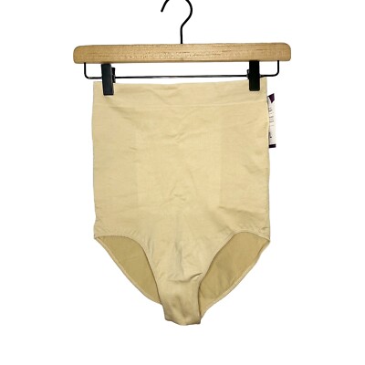 NWT Empetua Shapermint High-Waisted Shaper Panty Size Medium Large Tan/Beige
