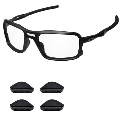 EYAR 2 Pairs Silicone Replacement Nose Pads for-Oakley Triggerman OO9266