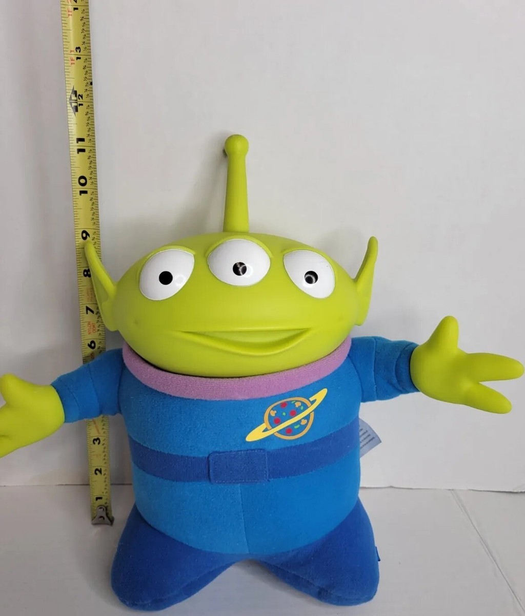Disney Pixar Thinkway Toys Alien 3体 Disney Pixar Thinkway Toy Story Alien Plush Lights Up Talks WORKS