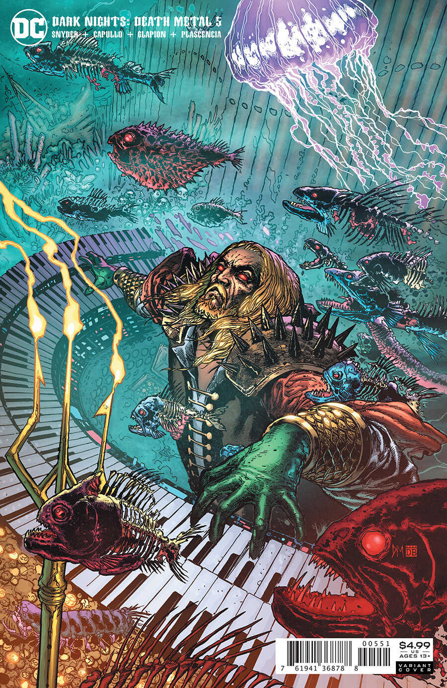 Dark Nights: Death Metal #5 (2020) - 1:25 Doug Mahnke Variant - New Bagged
