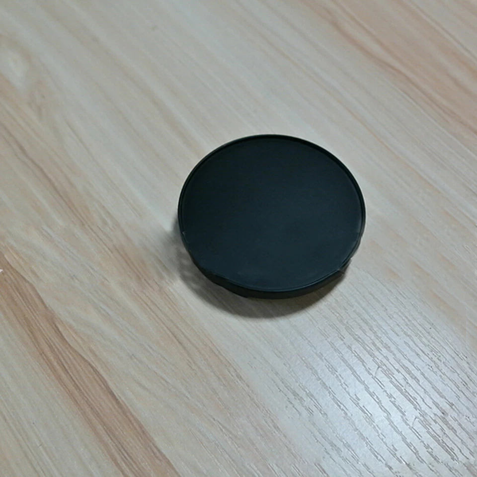 4Pcs 68mm Universal Car Wheel Center Hub Cap Cover Set Black ABS No Emblem Parts - Image 2 of 4