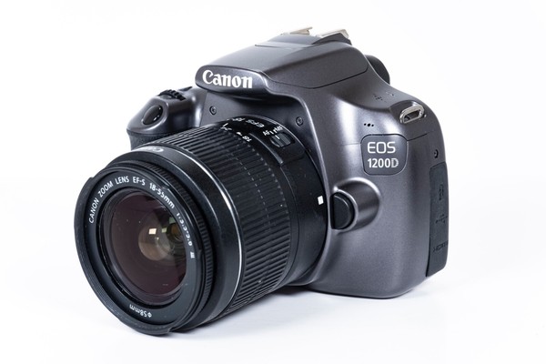 CANON EOS 1200D DSLR Camera Lens Kit  1855mm  Strap Charger  SD Memory Card - image 2