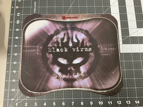 Flaming Skull Mouse Pad - 11.5” X 9.5” Gaming - Picture 2 of 2