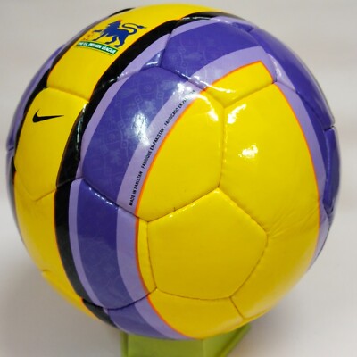 Yellow NIKE Premier League FIFA Approved Match Ball Rare