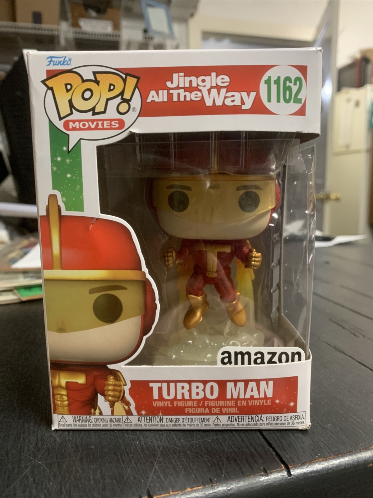 Funko Pop! Vinyl: Turbo Man - Amazon (Am) (Exclusive) #1162 Box Damage