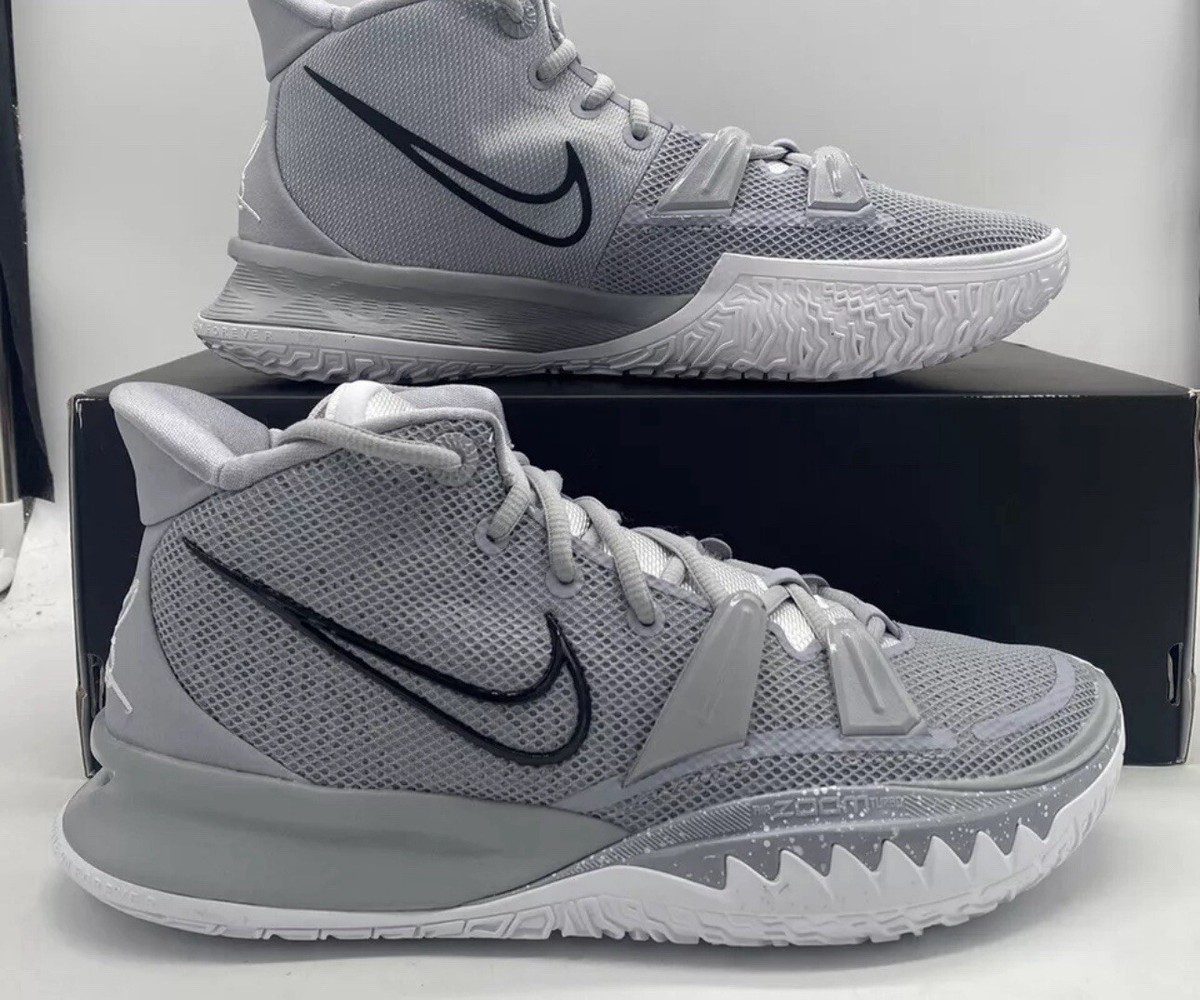 Nike Kyrie 7 TB Promo Wolf Grey Black Basketball DM5042-003 