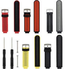 Replacement Silicone Band Strap for Garmin Forerunner S20 235 735XT 220 230 630