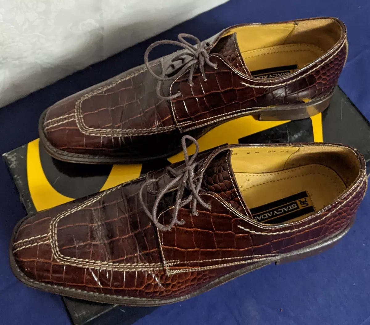 Stacy adams shop gold shoes