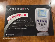 VINTAGE Excalibur LCD Hand Held Hearts Game NEW in Box w/ Instructions - TESTED