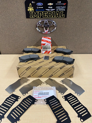 2005-2021 TOYOTA TACOMA GENUINE TCMC FRONT BRAKE PAD SET WITH