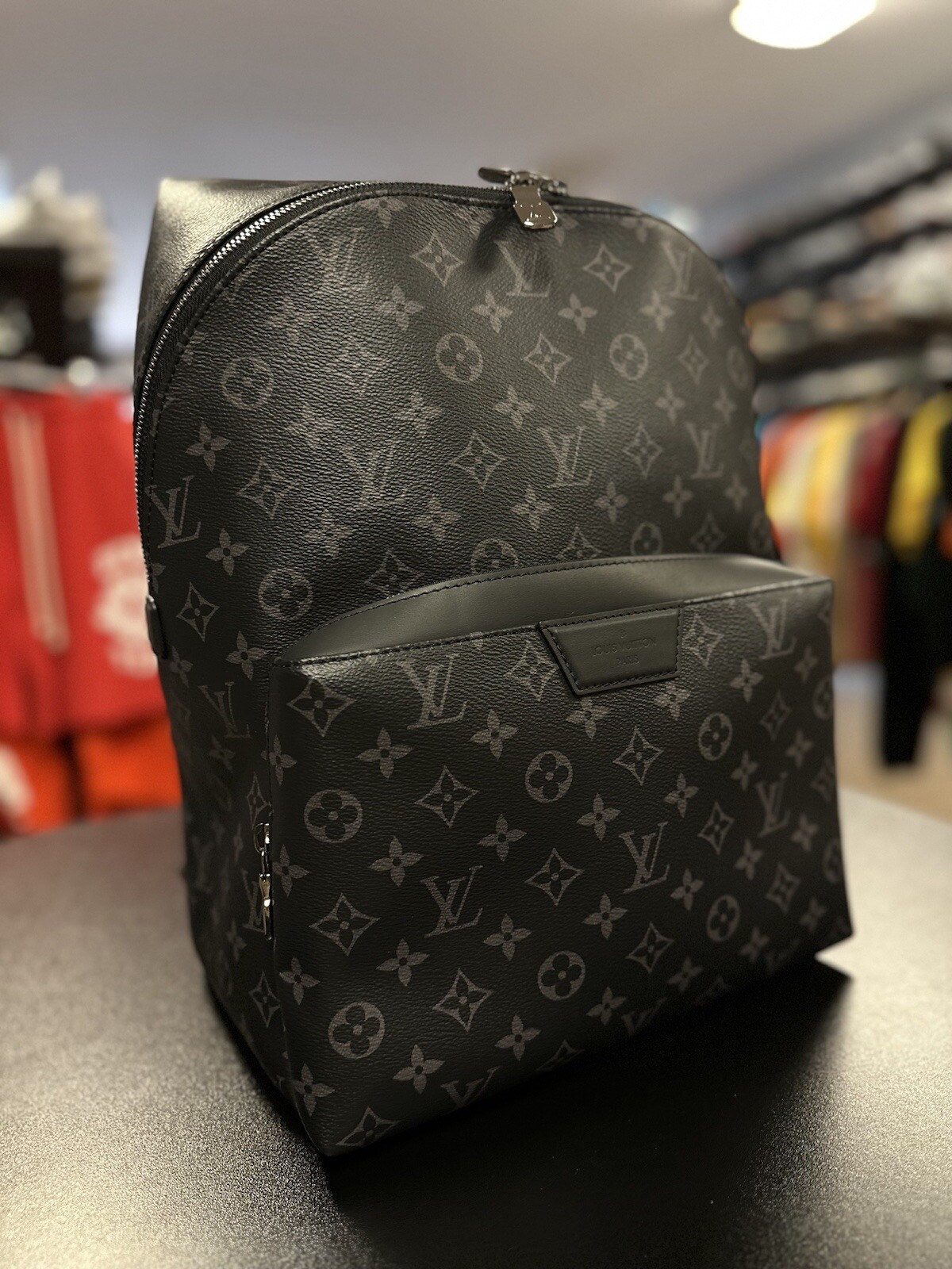 Louis Vuitton Monogram Eclipse Backpack 100% Auth… - image 2