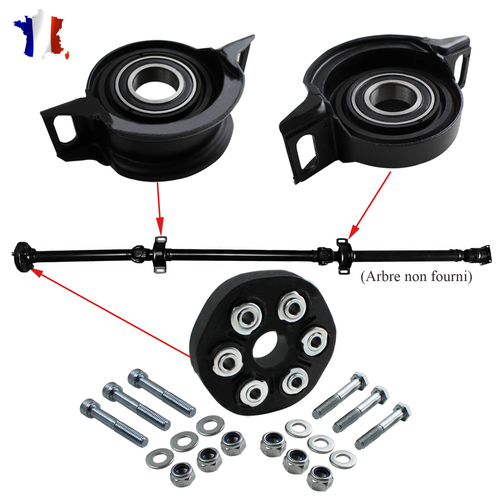 Palier arbre de transmission cassé sur Scenic 4x4 : kit flector de réparation