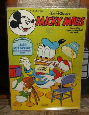  Mickey Mouse Volume 31, 1983 with Side Dish (Eggs with Bacon) No Snap 161