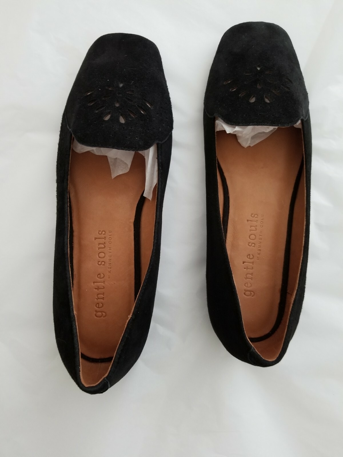 KENNETH COLE SHOES BLACK SUEDE 8.5 