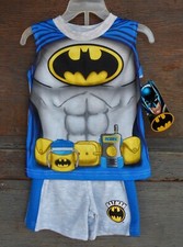 Batman Infant Boys New NWT Pajamas 2 Pc Pajama set 18 Mo Shirt  Shorts