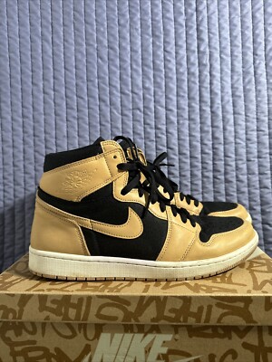 2022 Men's Nike Air Jordan 1 Retro High OG Vachettta Tan Size 12