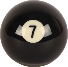Individual Aramith 7 Premier 2 1/8 Replacement Pool Ball - RBANS2.125