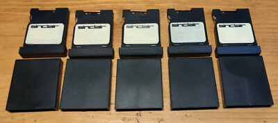 5 Sinclair ZX / QL refelted Microdrive cartridges with new labels.