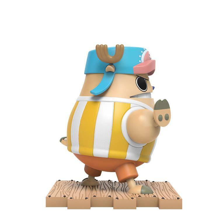 One Piece 2 Kung Fu Point Tony Tony Chopper Mini Figure Blue Base Bandai