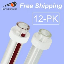 TEF-LON 5/8" ID, PTFE Gauge Boiler Sight-Glass Washer for 5/8" OD Glass (12-PK)