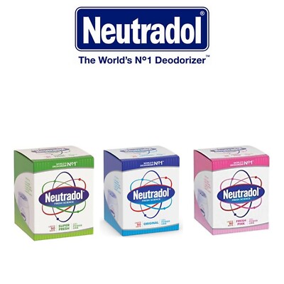 6 x Neutradol Gel Geruchsvernichter Original Super Fresh Last 90 Days (6er Pack)
