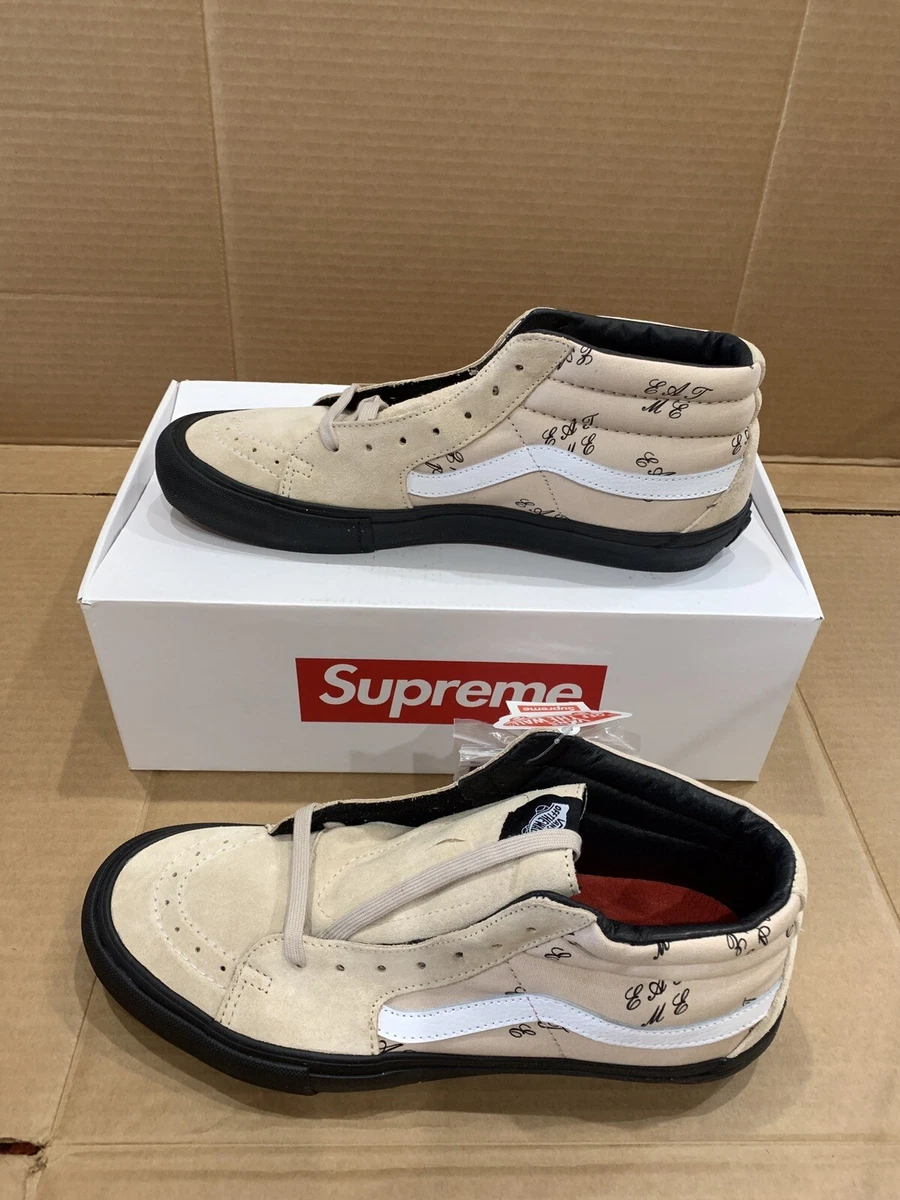 Size 12 - VANS Sk8-Mid Pro x Supreme Eat Me - VN-000SJJJ9Q