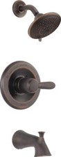 Delta Lahara Tub/Shower Trim 1H 14 Series Venetian Bronze -Certified Refurbished
