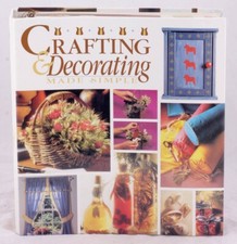 Crafting  Decorating Made Simple 3-ring binder book with Topic Sections 1-6