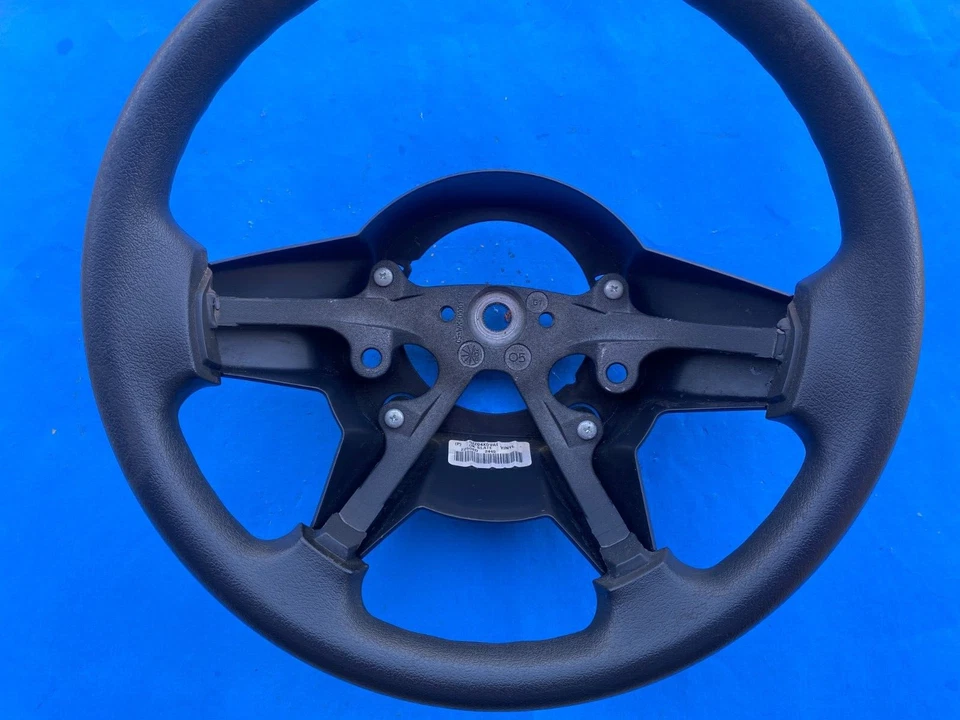 Volante Jeep Commander genuíno 2006-2010 couro preto fabricante de equipamento original 22508D - Imagem 2 de 4